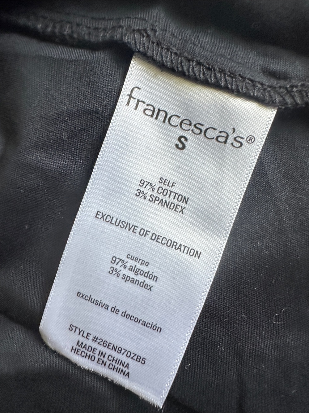 Francesca's Black Tiered Maxi Dress with Smocked Bodice and Ruffled Straps - Picture 9 of 11